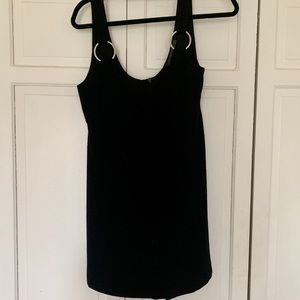 Black skort onesie tank dress from Zara